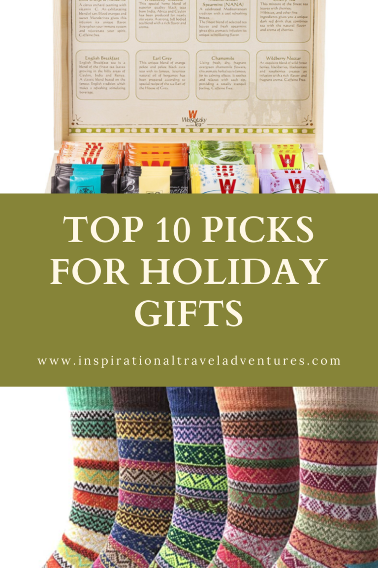 TOP 10 PICKS FOR HOLIDAY GIFTS | Inspirational Travel Adventures